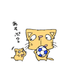 ねこ ＆ ねこ（個別スタンプ：10）