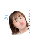 とある女子高生の変顔物語（個別スタンプ：1）