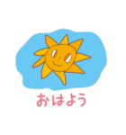 わかなちゃんスタンプ 1【人形劇編】（個別スタンプ：1）