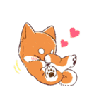 柴犬ハナのスタンプ（個別スタンプ：18）