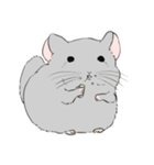 虚無顔の小動物（個別スタンプ：3）