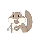 虚無顔の小動物（個別スタンプ：7）