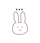 あいうえおうさぎ①（個別スタンプ：37）