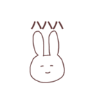 あいうえおうさぎ②（個別スタンプ：6）