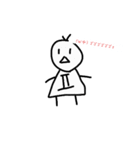 雨がっぱくん（個別スタンプ：8）