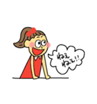 ポ二子の元気な日常（個別スタンプ：15）