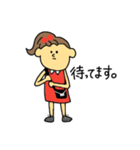 ポ二子の元気な日常（個別スタンプ：35）
