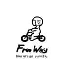 Free way ちゃみりーツーリングクラブ 4（個別スタンプ：9）