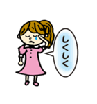 わたし、さやかちゃん☆彡（個別スタンプ：10）