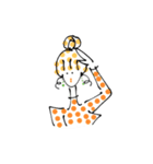 ドットガールズ（個別スタンプ：1）