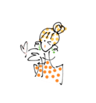 ドットガールズ（個別スタンプ：22）
