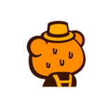 敬語 ORANGE BEAR 03（個別スタンプ：20）