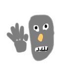 奇妙な落書きたち（個別スタンプ：4）