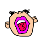 奇妙な落書きたち（個別スタンプ：8）