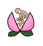 奇妙な落書きたち（個別スタンプ：19）