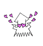 イカ子 ver2（個別スタンプ：5）
