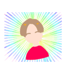 作画が不安定なメンズと安定のうさぎ（個別スタンプ：1）
