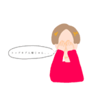 作画が不安定なメンズと安定のうさぎ（個別スタンプ：12）