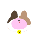 作画が不安定なメンズと安定のうさぎ（個別スタンプ：19）