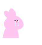 作画が不安定なメンズと安定のうさぎ（個別スタンプ：30）