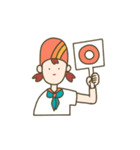 借りかにガールズ（個別スタンプ：9）
