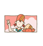 借りかにガールズ（個別スタンプ：37）