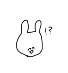 頭悪うさぎfeatをたく（個別スタンプ：13）