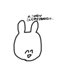 頭悪うさぎfeatをたく（個別スタンプ：15）