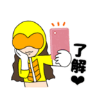 家族戦隊ファミレンジャー（個別スタンプ：7）