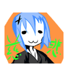 すぐに色々なベクトルで覚醒しちゃう女の子（個別スタンプ：3）