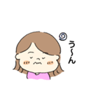 おんなのこ。使える日常ひとことスタンプ♡（個別スタンプ：5）