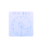 美脚鳥だよ（個別スタンプ：2）
