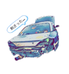 せかぷら絵日記 ～ぽんこつな車たち～（個別スタンプ：6）