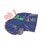 せかぷら絵日記 ～ぽんこつな車たち～（個別スタンプ：15）