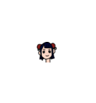 着せ替え人形スタンプ（個別スタンプ：4）