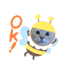 大型猫ちゃん メインクーン（個別スタンプ：5）