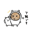 大型猫ちゃん メインクーン（個別スタンプ：32）