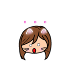 ニャニャ仔母さん日常会話（個別スタンプ：15）