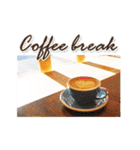 コーヒースタンプ【Link Coffee】（個別スタンプ：21）