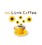 コーヒースタンプ【Link Coffee】（個別スタンプ：40）