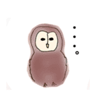 幸せふくろうの日常（個別スタンプ：4）