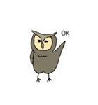 幸せふくろうの日常（個別スタンプ：7）