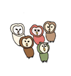 幸せふくろうの日常（個別スタンプ：24）