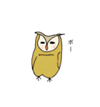 幸せふくろうの日常（個別スタンプ：27）
