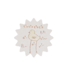 色つき美脚鳥（個別スタンプ：10）