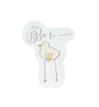 色つき美脚鳥（個別スタンプ：16）