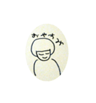 マッシュルームヘアの男の子(仮)（個別スタンプ：1）