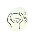 マッシュルームヘアの男の子(仮)（個別スタンプ：8）
