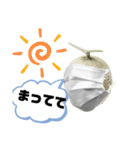 マスクメロンんさん（個別スタンプ：25）