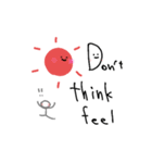 手書きスマイルEnglish（個別スタンプ：1）